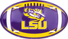 Lsu Tigers License Plate Oval