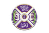 Lsu Tigers Melamine Veggie Dip Divided Tray Platter Parties Tailgating Louisiana State