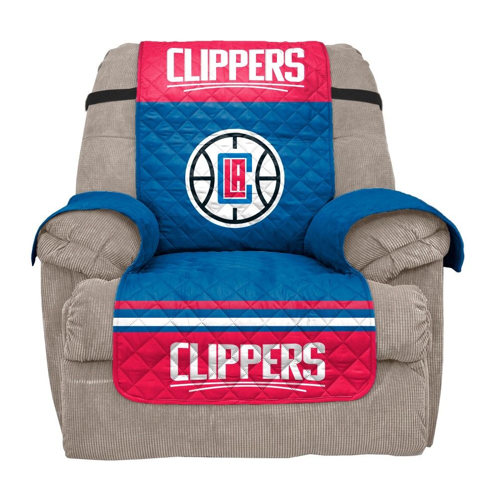 Los Angeles Clippers Furniture Protector Cover Recliner Reversible LA