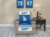 Los Angeles Dodgers Furniture Protector Cover Recliner Elastic Strap