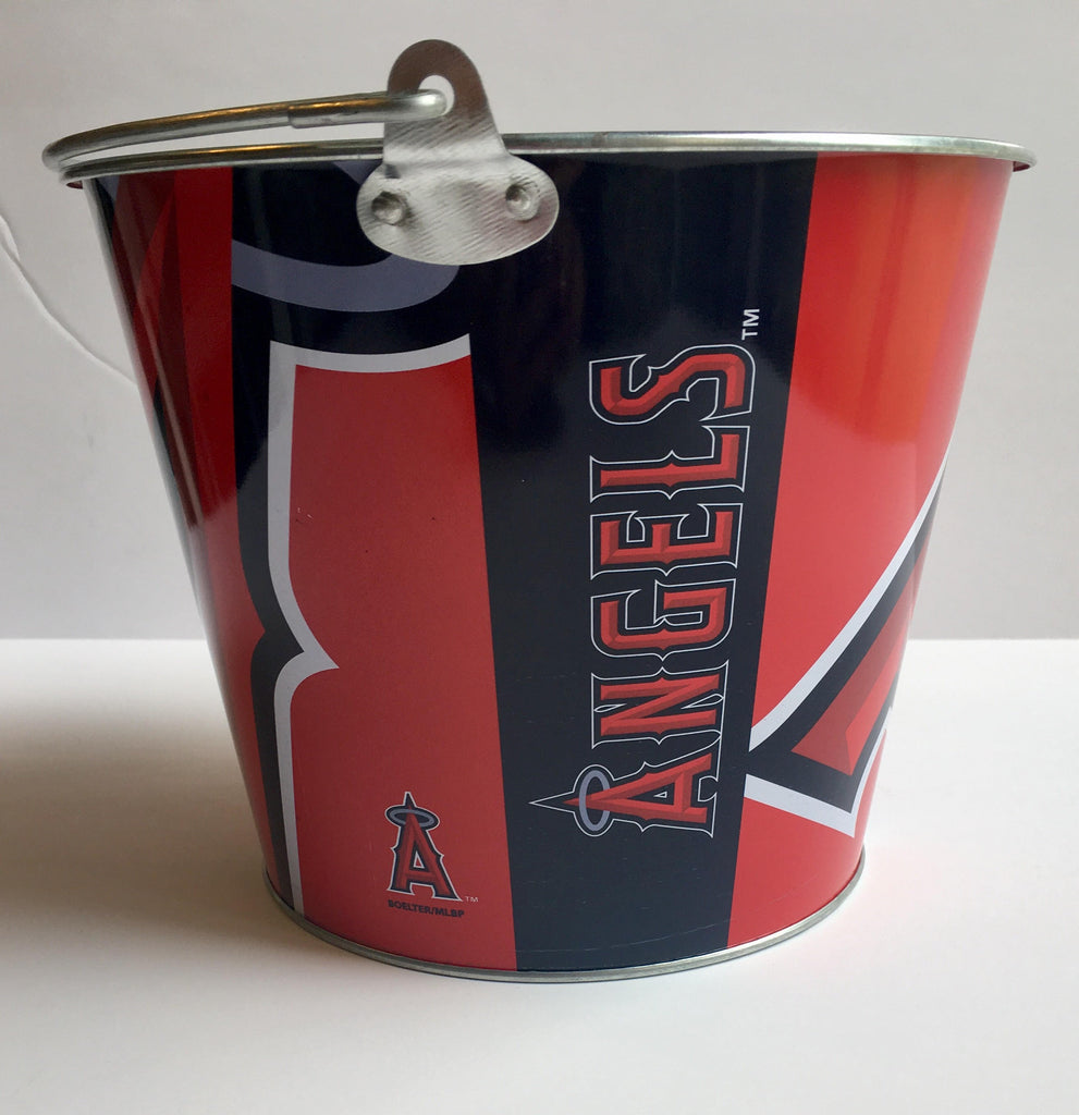 Mlb Aluminum Bucket 5 Qt Drink Party Ice Metal Pail - Choose Your Team