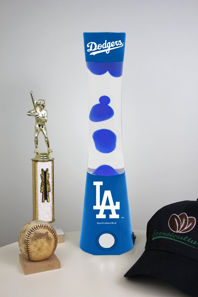 Los Angeles Dodgers Magma Lamp Lava with Bluetooth Speaker