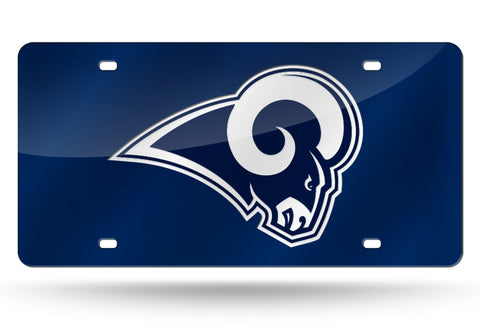 Los Angeles Rams Metal Helmet Sign 8X8 Die Cut Steel Heavy Duty