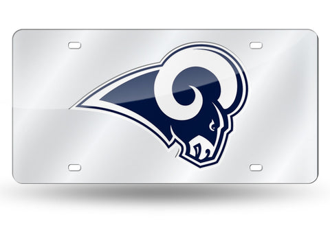 Los Angeles Rams Metal Helmet Sign 8X8 Die Cut Steel Heavy Duty