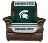 Michigan State Spartans Furniture Protector Cover Recliner Reversible