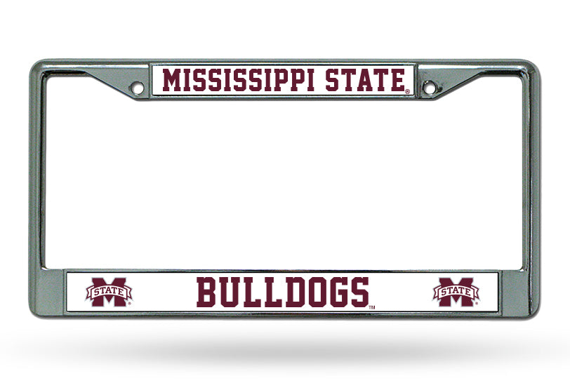 Mississippi State Bulldogs Car Frame Metal