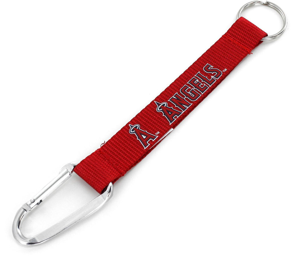 Carabiner Lanyard Keychain 8" Mlb Baseball Key Chain New! - Pick Your Team