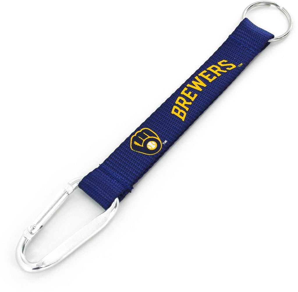 Carabiner Lanyard Keychain 8" Mlb Baseball Key Chain New! - Pick Your Team