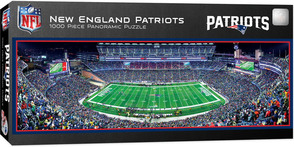 New England Patriots Gillette Stadium Panoramic Jigsaw Puzzle 1000 Pc Nfl