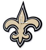 New Orleans Saints 3D Foam Wall Clock  Den Office Mancave Sports Room Logo