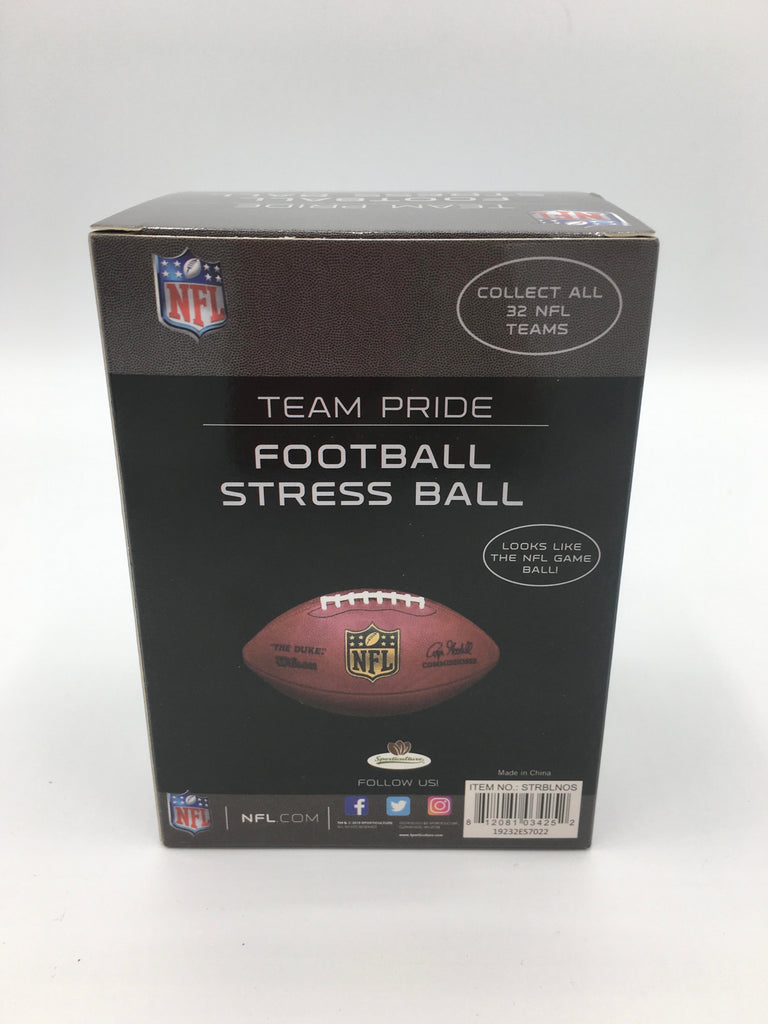 NEW ORLEANS SAINTS FOOTBALL STRESS BALL DISPLAY TEE STAND RELIEF FOAM NFL