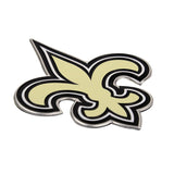 New Orleans Saints Color Team Emblem Aluminum Auto Laptop Sticker Decal Embossed