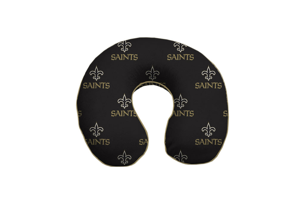 New Orleans Saints Memory Foam Travel Neck Pillow Plush