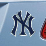 New York Yankees Metal Auto Emblem Color 3-D True Team Colors Mlb Car Truck Laptop