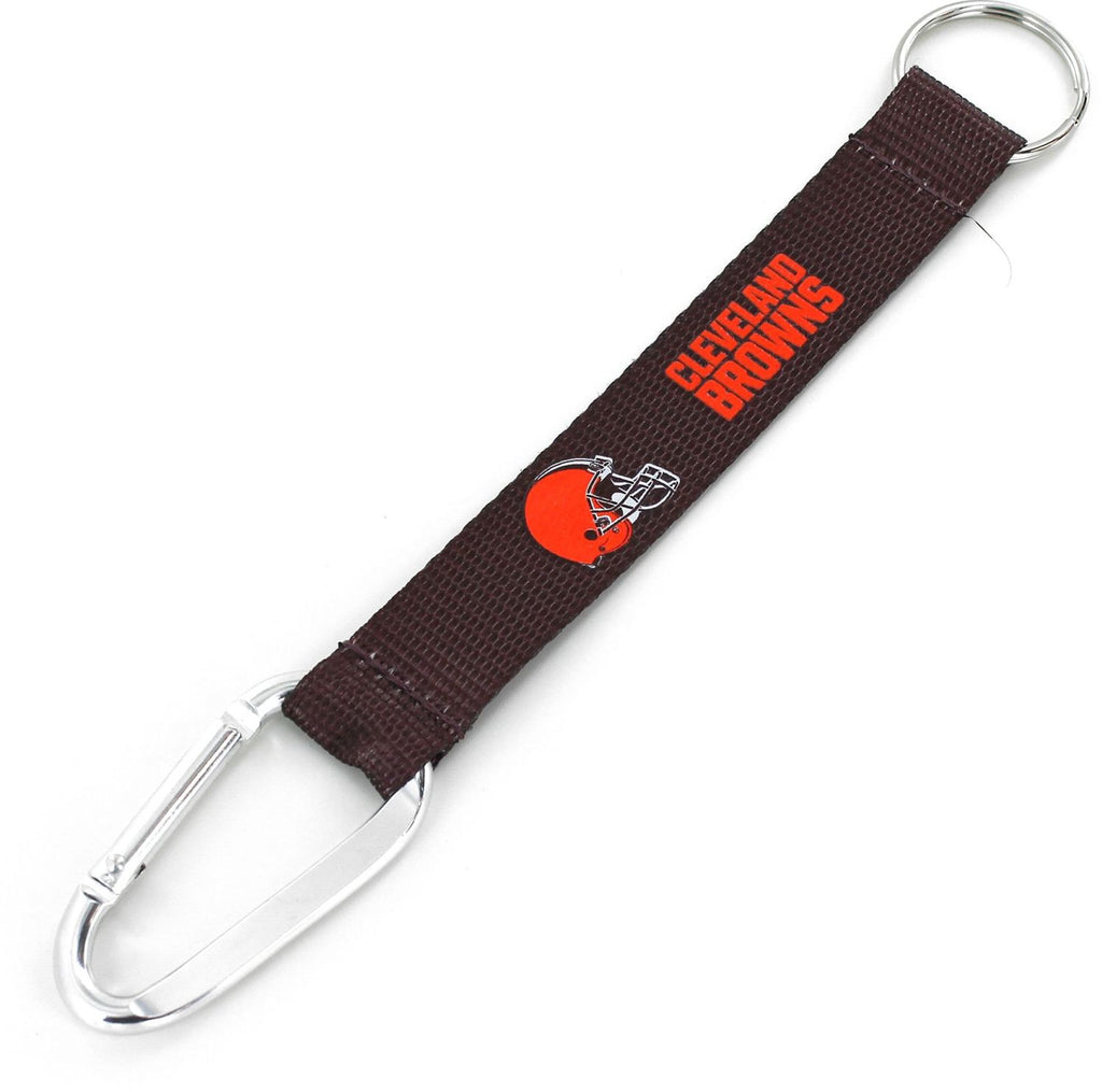 Carabiner Lanyard Keychain 8" NFL Pick Your Team Football NEW!