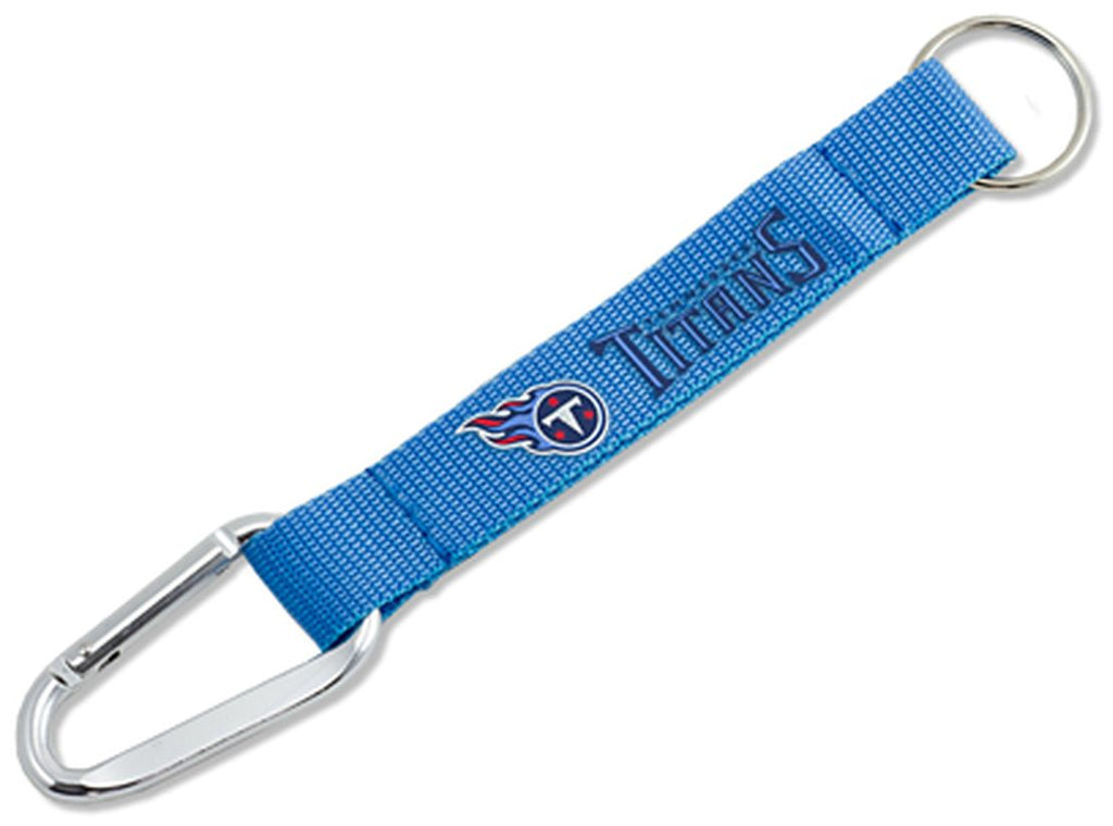 Carabiner Lanyard Keychain 8" NFL Pick Your Team Football NEW!