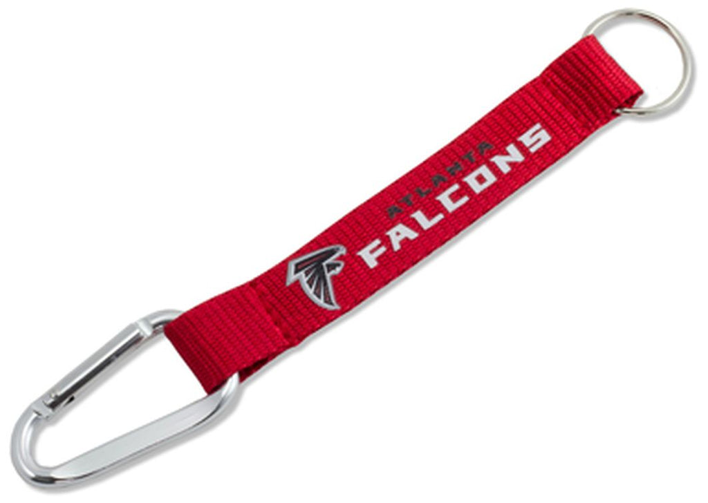 Carabiner Lanyard Keychain 8" NFL Pick Your Team Football NEW!