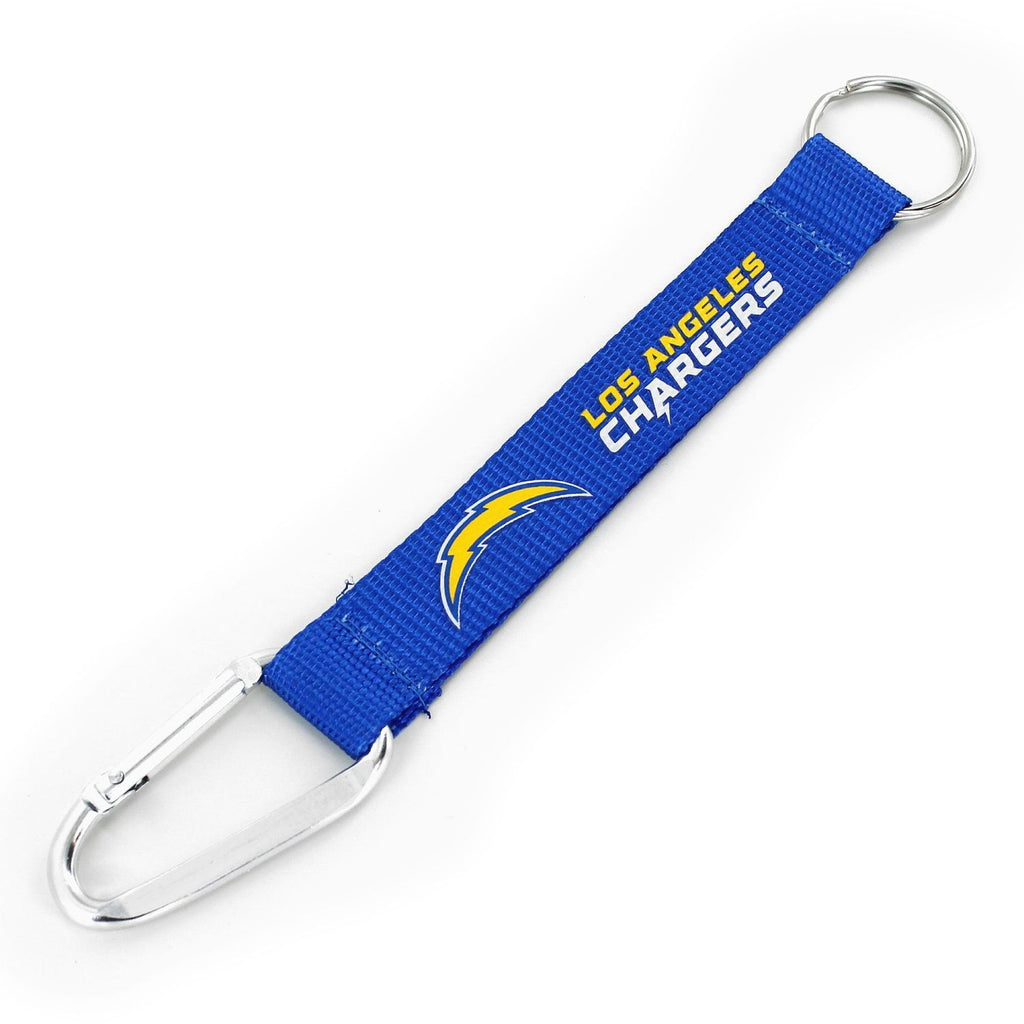 Carabiner Lanyard Keychain 8" NFL Pick Your Team Football NEW!