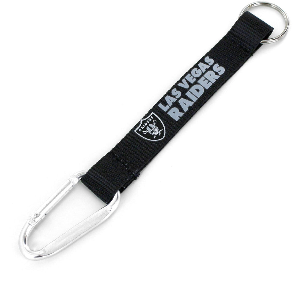 Carabiner Lanyard Keychain 8" NFL Pick Your Team Football NEW!