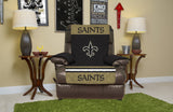 New Orleans Saints Furniture Protector Cover Recliner Reversible