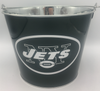 NFL Aluminum Bucket 5 QT Drink Party Pail Ice Metal  - Choose Your Team