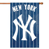 New York Yankees House Flag Applique Embroidered 2 Sided Oversized