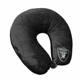 Las Vegas Raiders Applique Travel Neck Pillow