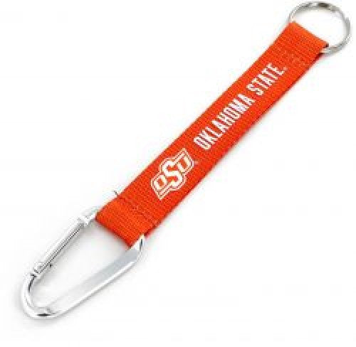 Oklahoma State Cowboys Carabiner Lanyard Keychain 8"