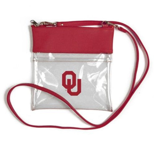 Oklahoma Sooners Clear Game Day Crossbody Bag Stadium Approved Purse New Design