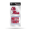 Ole Miss Rebels Double Up Die Cut Sticker Decal