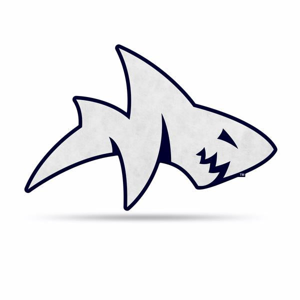 Ole Miss Rebels Full Mascot Felt Land Shark Pennant