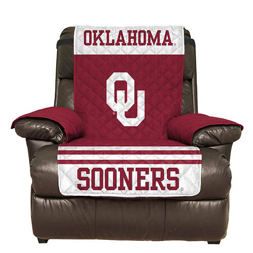 Oklahoma Sooners Furniture Protector Cover Recliner Reversible