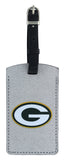 Green Bay Packers Sparkle Bag Tag Football Luggage Nfl Id Information Travel