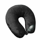 Philadelphia Eagles Applique Travel Neck Pillow Team Logo Color Snap Closure Polyester