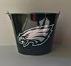 NFL Aluminum Bucket 5 QT Drink Party Pail Ice Metal  - Choose Your Team
