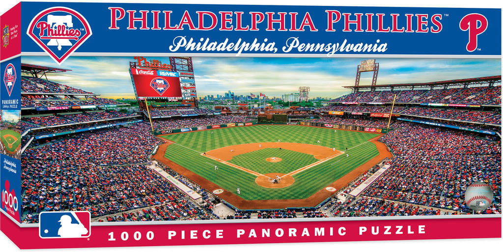 Philadelphia Phillies Panoramic Jigsaw Puzzle MLB 1000 PC Citizens Bank Park