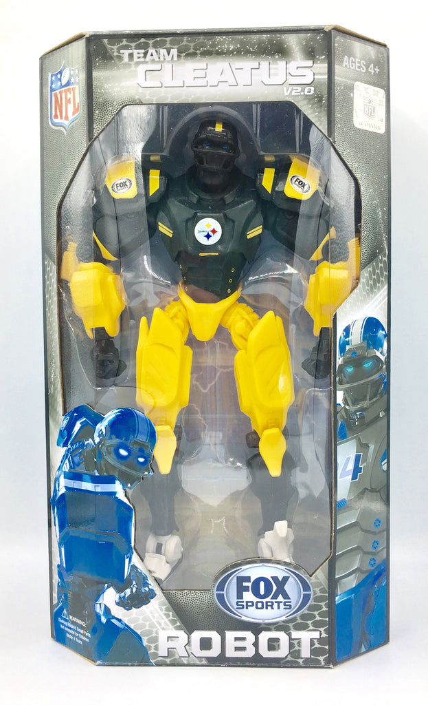 Pittsburgh Steelers Nfl Fox Sports 10" Robot Cleatus V2.0 Action Figure Collector