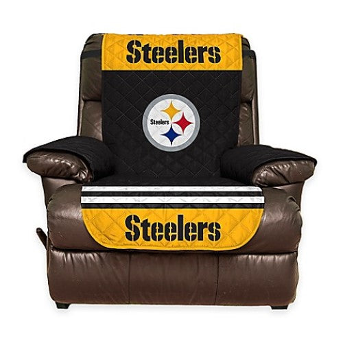 Pittsburgh Steelers Furniture Protector Cover Recliner Reversible