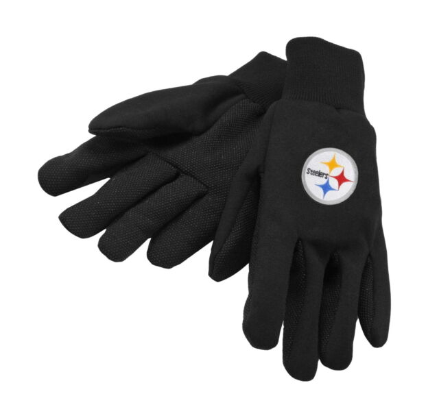 NFL Sport Utility Work Play Football Gloves No Slip Grip Adult