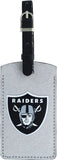 Oakland Raiders Sparkle Bag Tag Football Luggage Nfl Id Information Travel