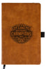 LSU Tigers National Champions 2019 laser engraved brown notepad with elastic band journal