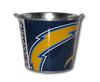 NFL Aluminum Bucket 5 QT Drink Party Pail Ice Metal  - Choose Your Team