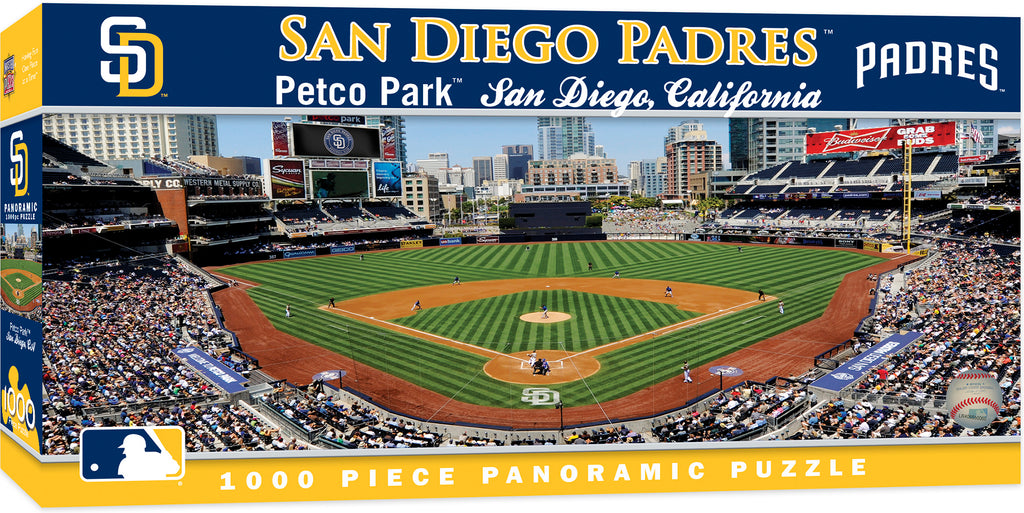 San Diego Padres Panoramic Jigsaw Puzzle MLB 1000 Pc Petco Park