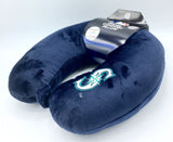 Seattle Mariners Applique Travel Neck Pillow Team Logo Color Snap Closure Polyester Mlb