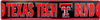 Texas Tech Blvd Street Sign
