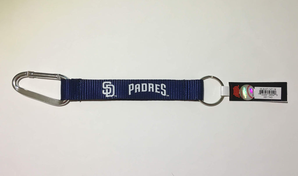 Carabiner Lanyard Keychain 8" Mlb Baseball Key Chain New! - Pick Your Team