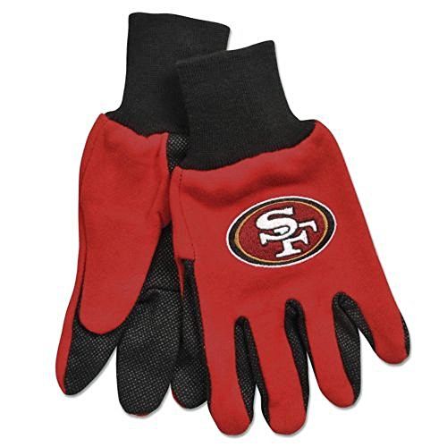 NFL Sport Utility Work Play Football Gloves No Slip Grip Adult