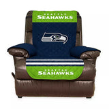 Seattle Seahawks Furniture Protector Cover Recliner Reversible
