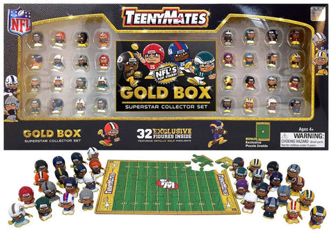 TEENY MATES NFL SERIES 5 BOX COLLECTIBLE FIGURES AND PUZZLE PIECES 32PK 2016