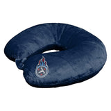 Tennessee Titans Applique Travel Neck Pillow Team Logo Color Snap Closure Polyester